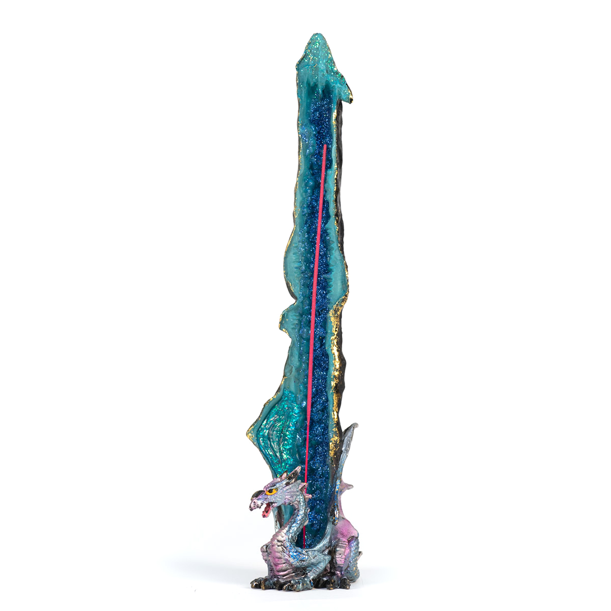 blue dragon incense burner