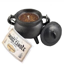 Cast Iron Cauldron Smudge Candle by Soul Sticks