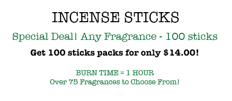 Hand Dipped incense deal