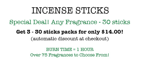 Hand Dipped incense deal