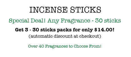 Hand Dipped incense deal