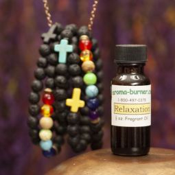 Lava Bead Diffuser Bracelet (includes .5oz Fragrant Oil)